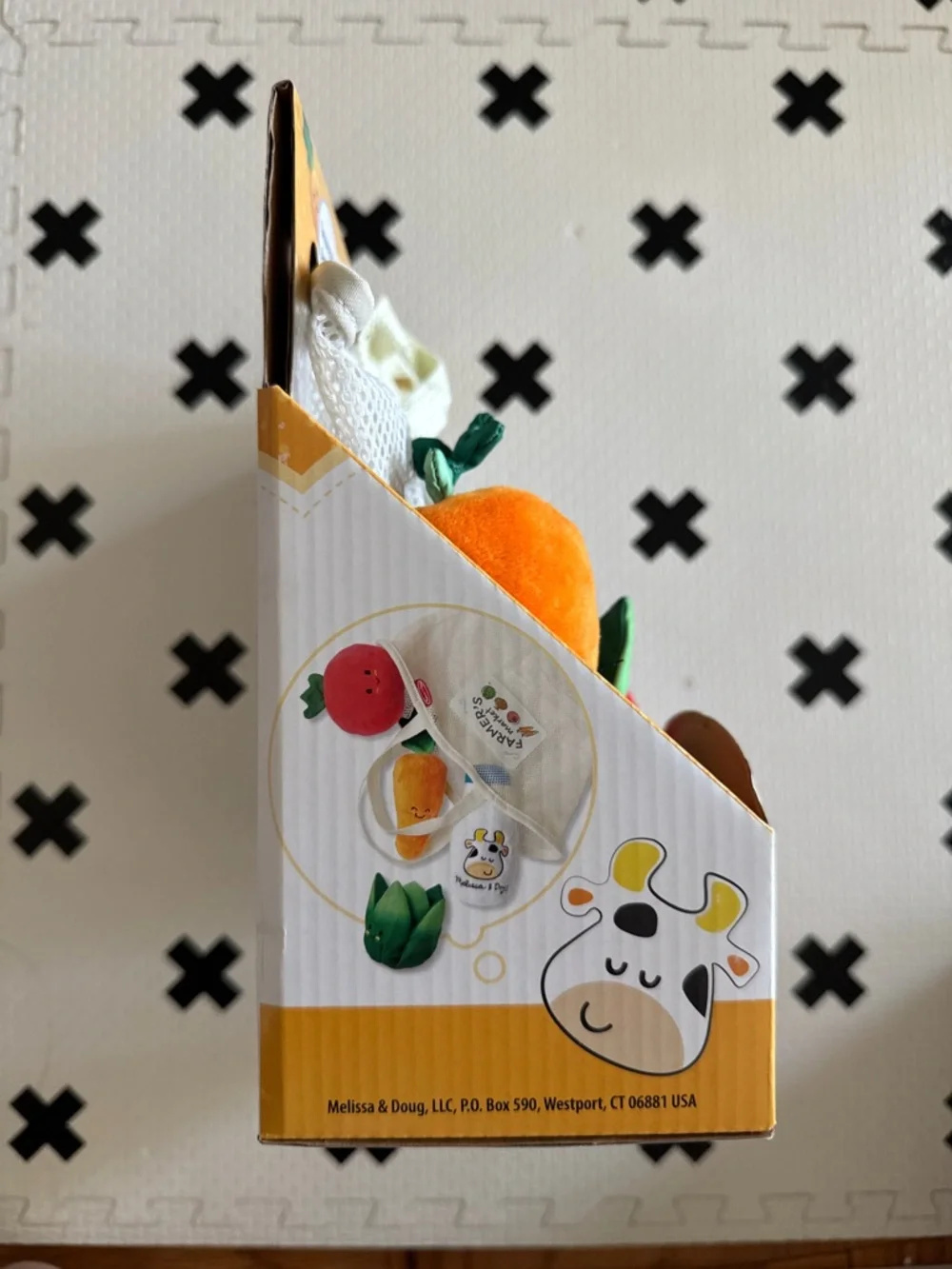 Melissa & Doug baby Market Basket fill & spill 6m+